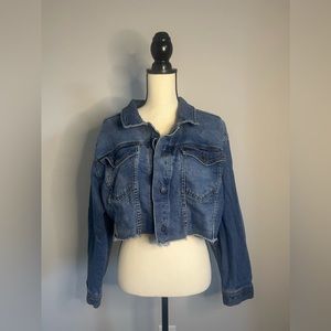 Cropped Jean Jacket (teen xxl, I would say it fits like an adult medium)